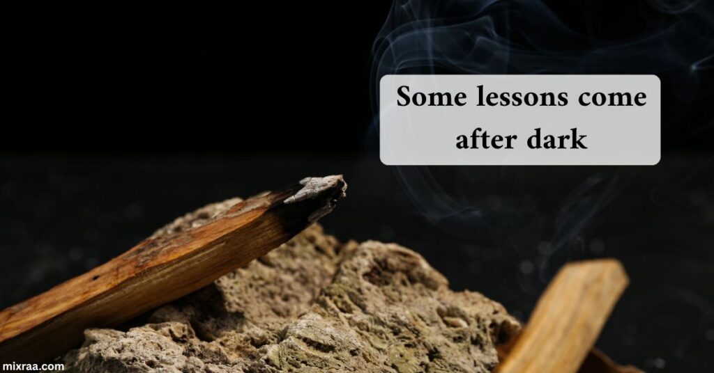 Late Night Karma Thoughts Captions