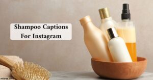 Shampoo Captions for Instagram