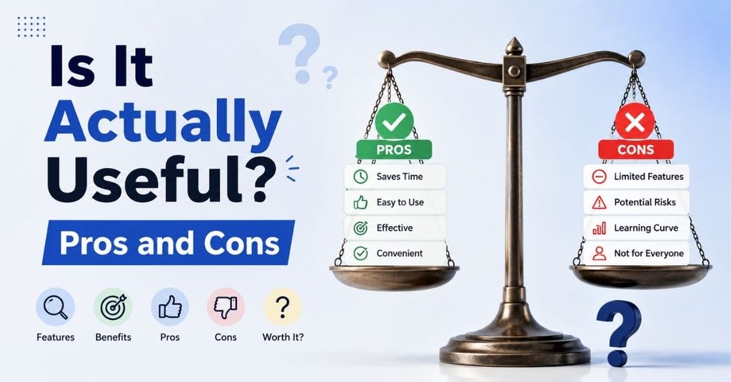 Is It Actually Useful Pros and Cons