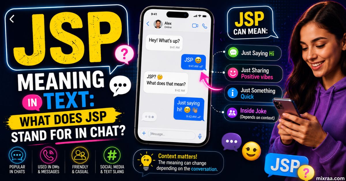 JSP Meaning