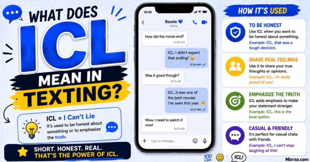 What Does ICL Mean in Texting
