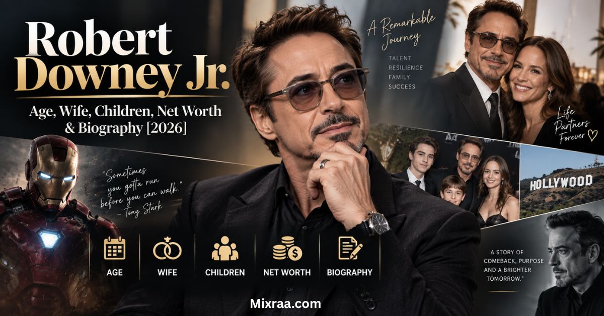 Robert Downey Jr. Age