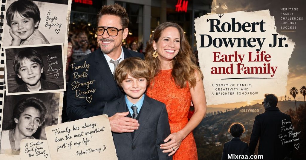 Robert Downey Jr. Early Life and Family