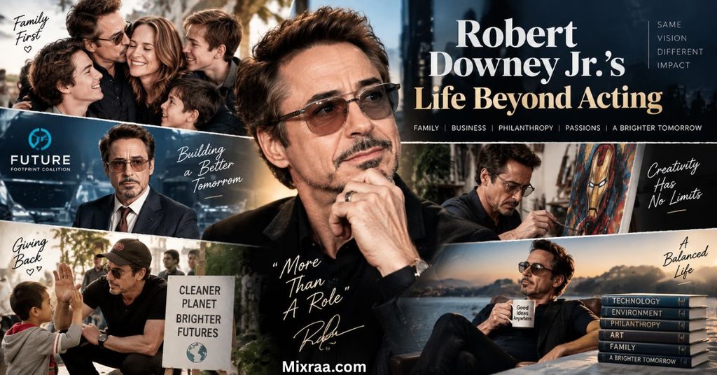 Robert Downey Jr. Life Beyond Acting