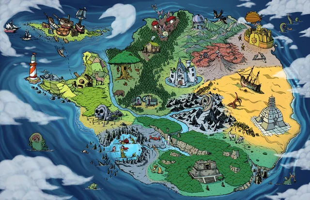 Exploring Adventure Maps in Slot Design